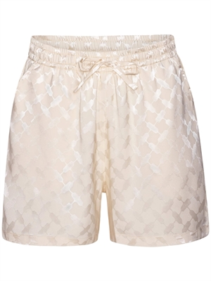 Karmamia Jude Shorts, Ivory Keffiyeh Jacquard